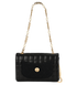Vintage Bijoux Chocolate Bar Flap, &pound;2,500, Handbags, Black, Leather/Tweed, Back view